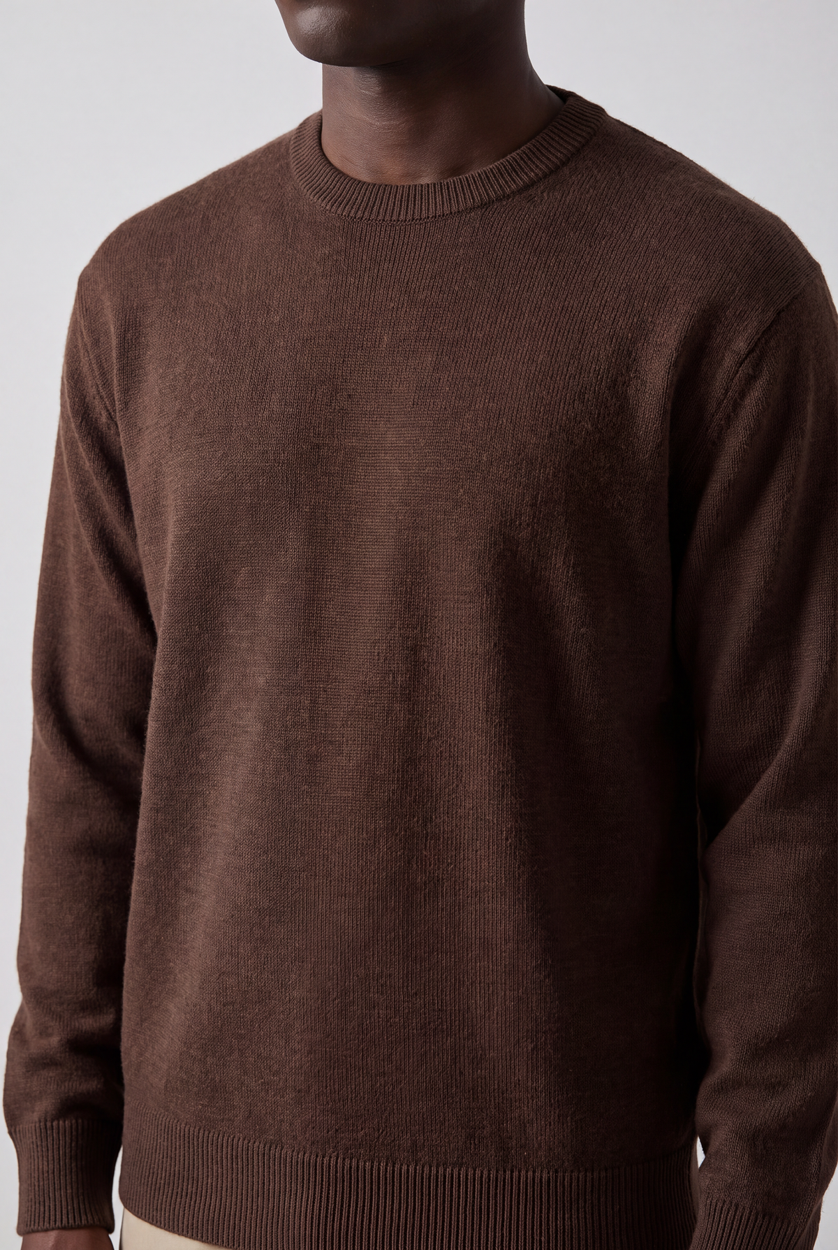 Jersey cuello redondo
