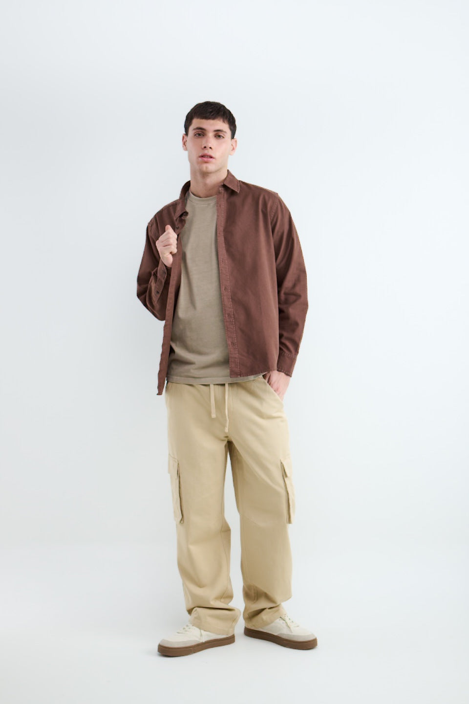 Pantalón Cargo Wide Leg