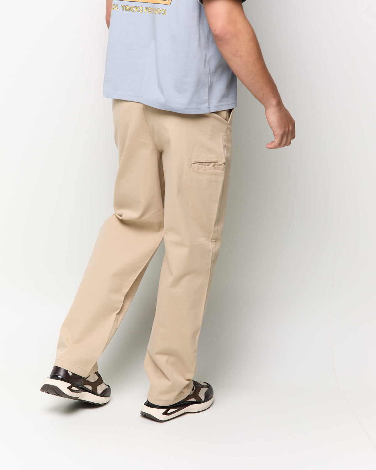 Pantalón straight estructura
