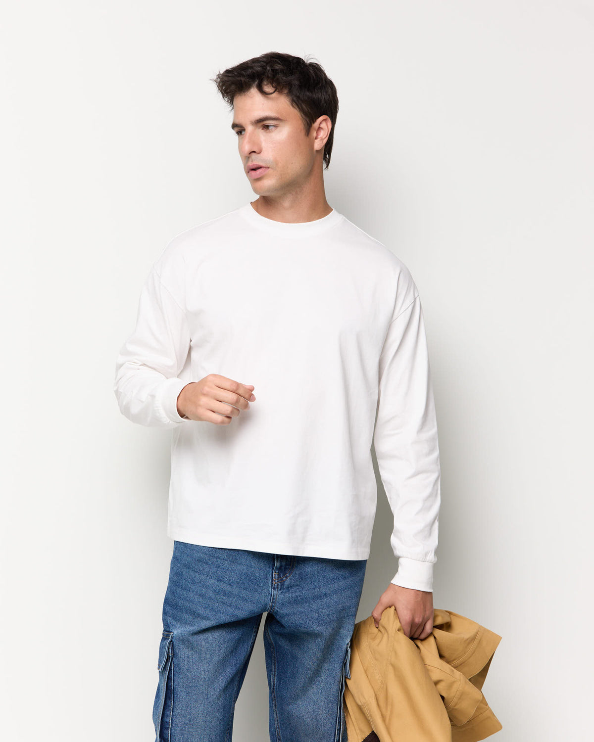 Camiseta manga larga relaxed