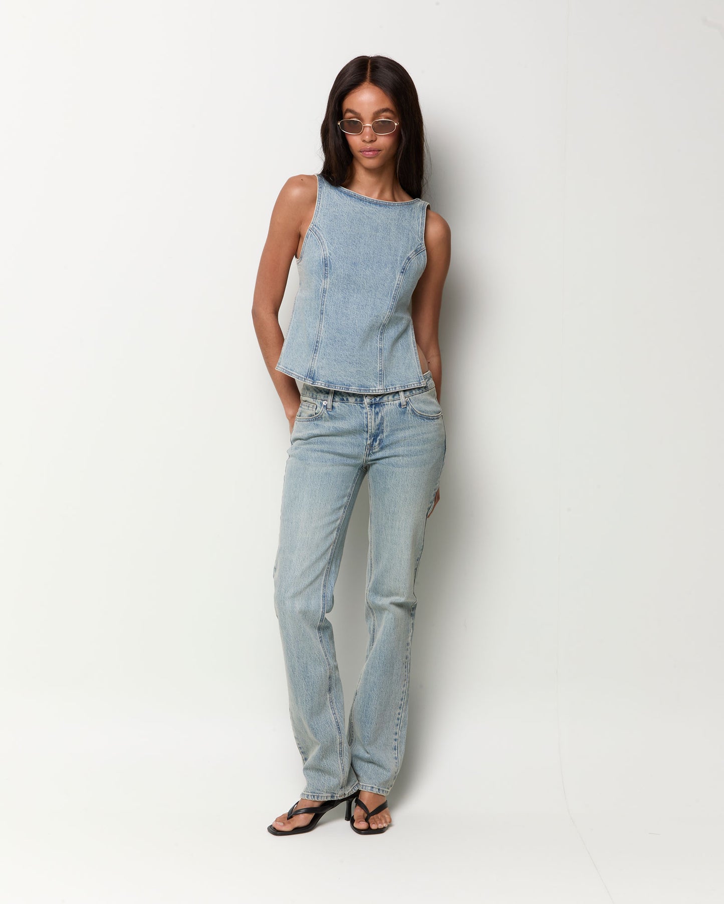 JEANS SLIM LOW RISE