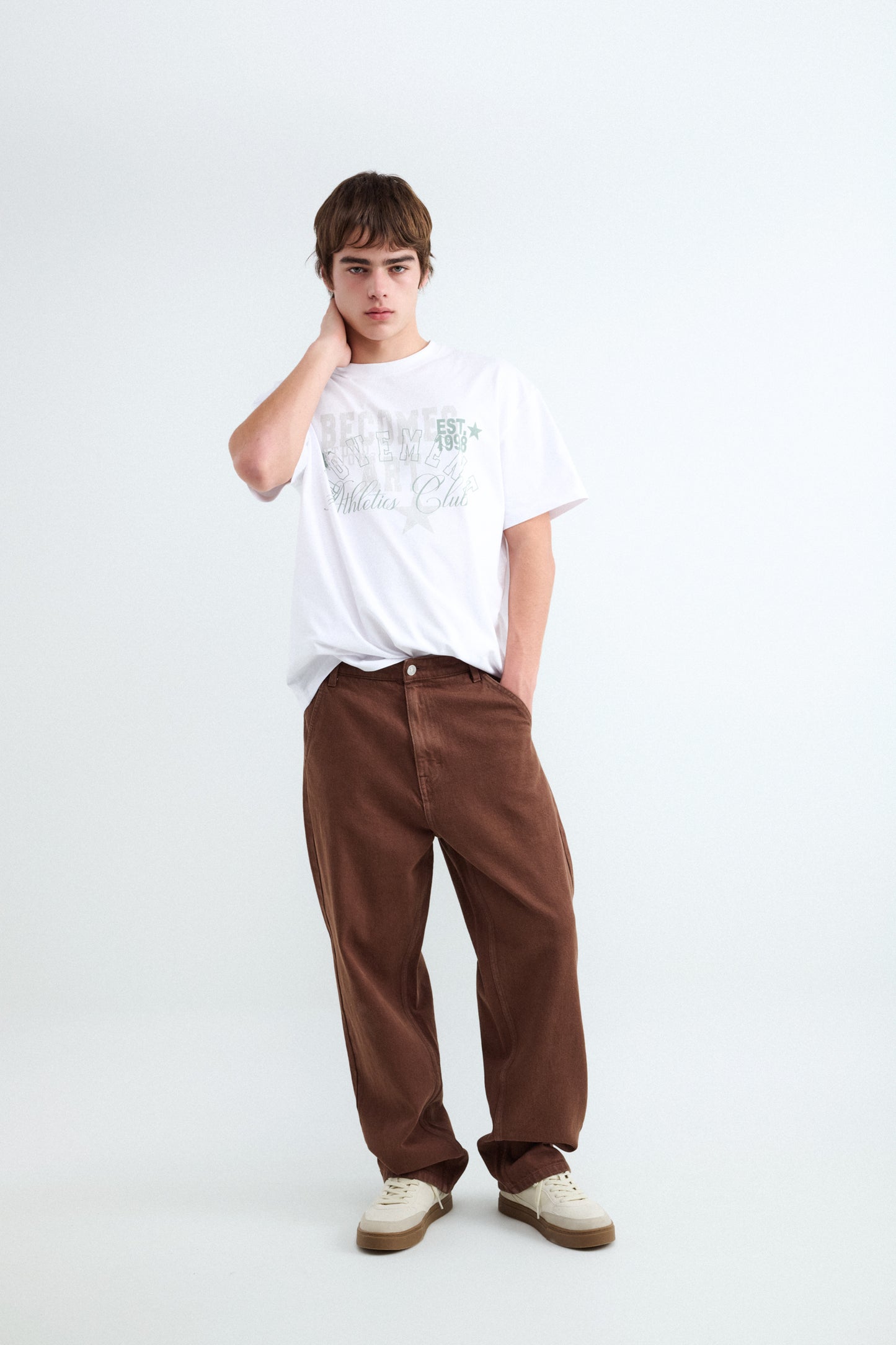 Relaxed Text T-Shirt
