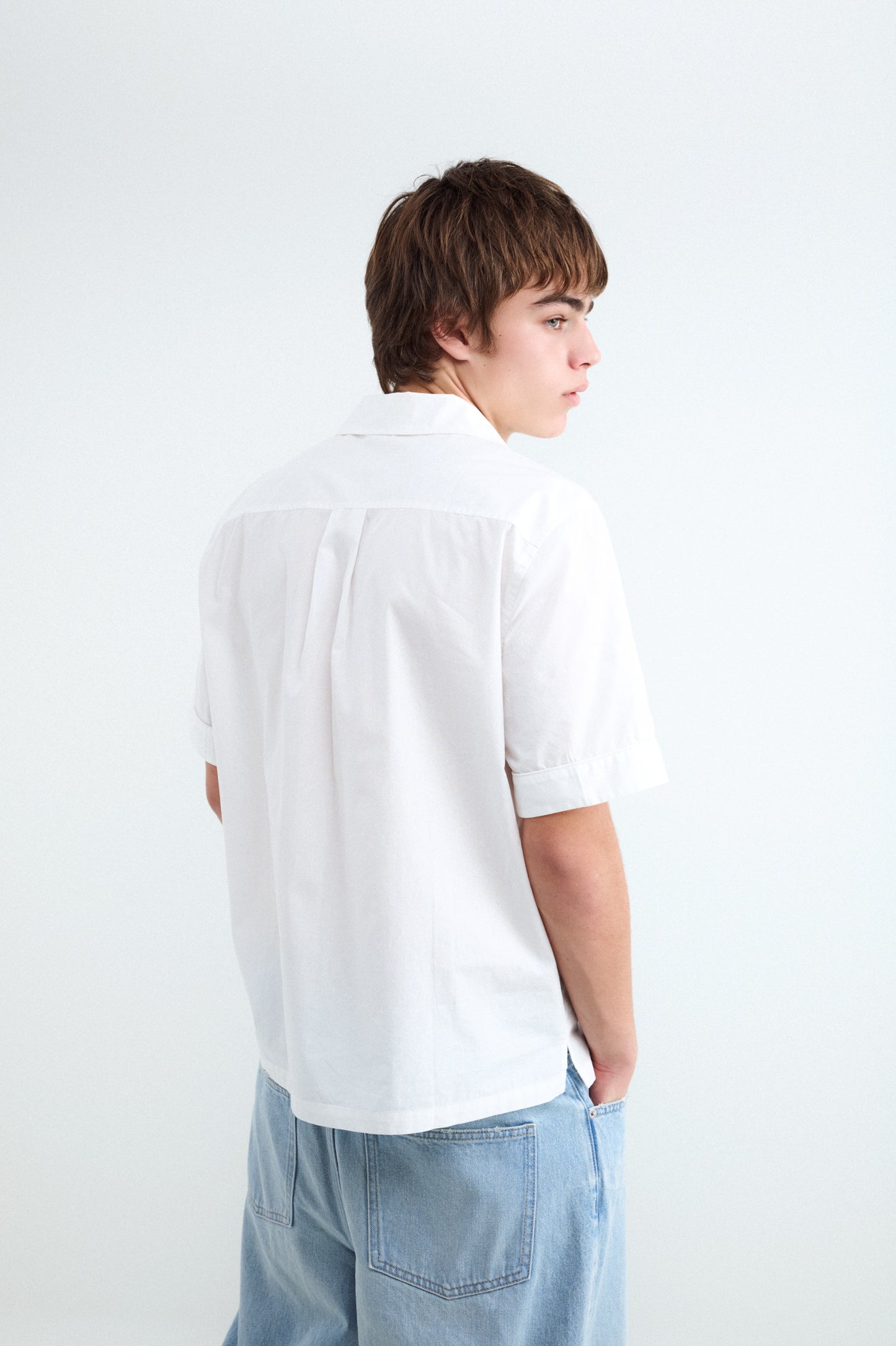 Short sleeve print shirt