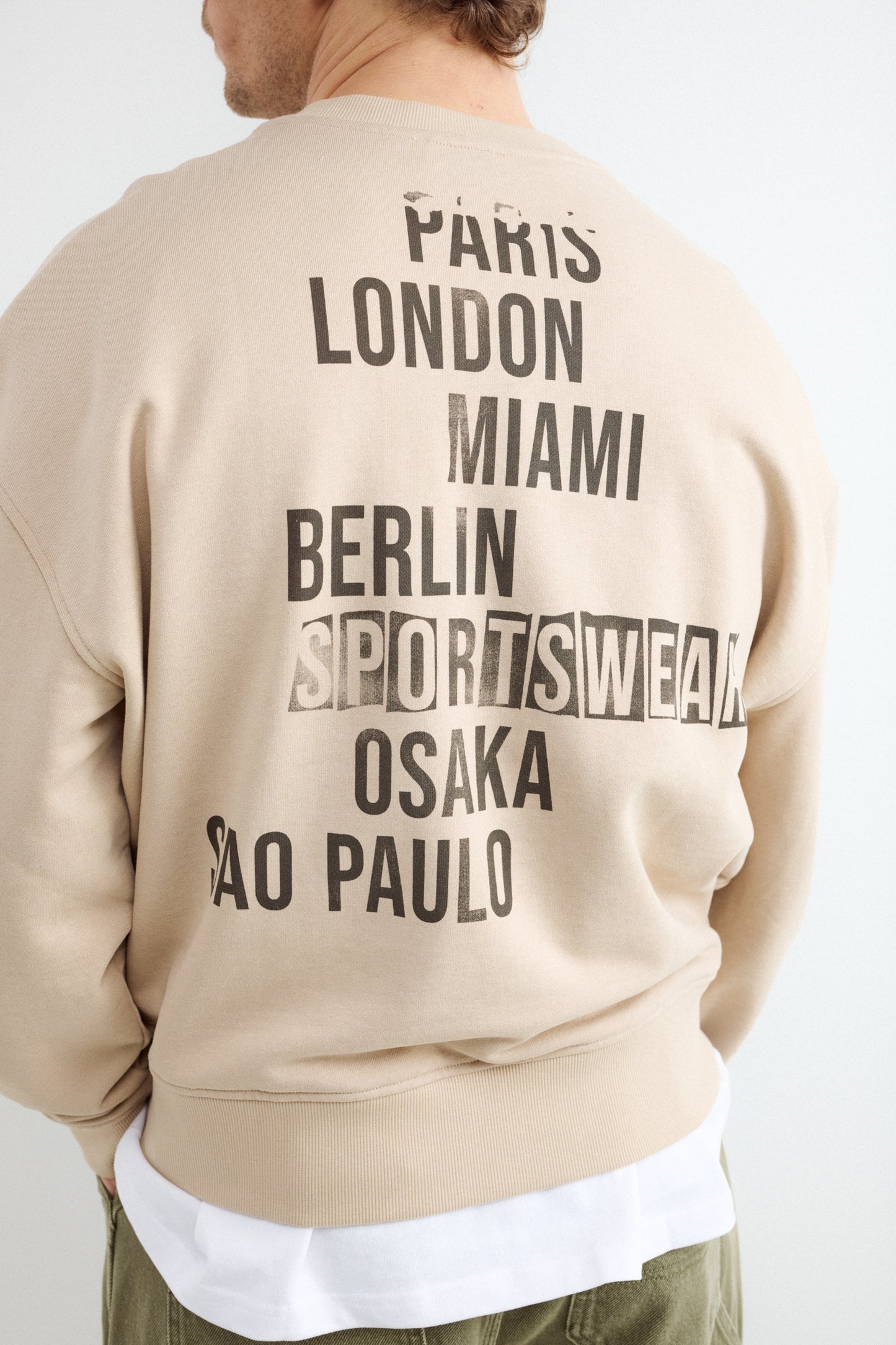 Sudadera Crewneck Print