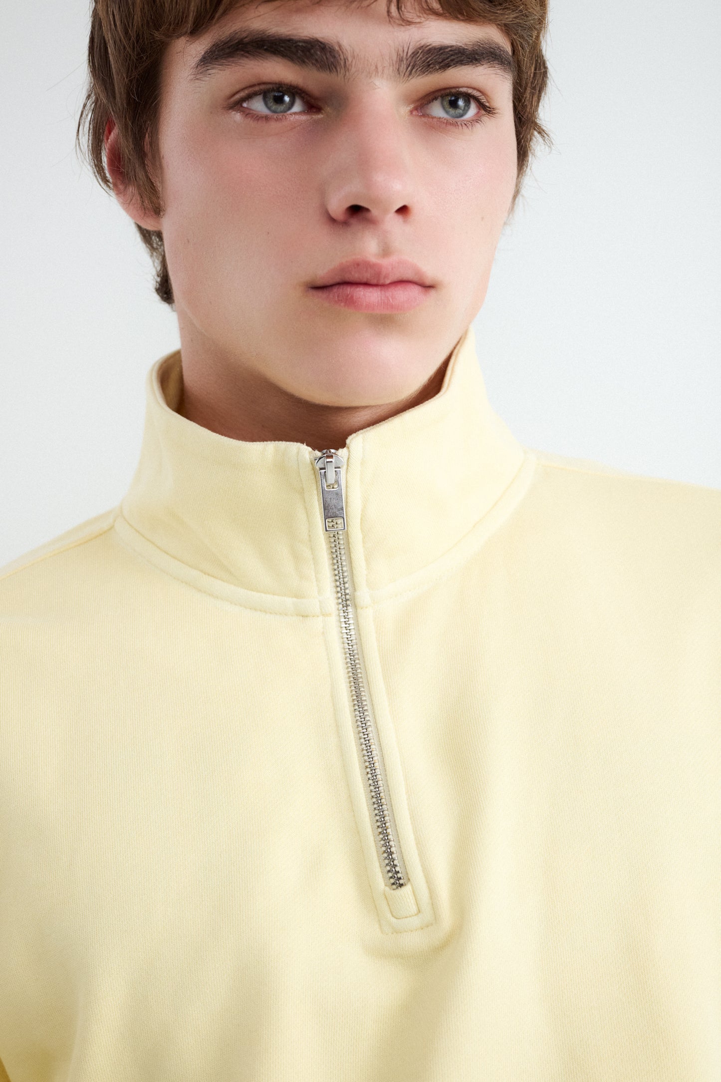 Zip Neck Sweatshirt