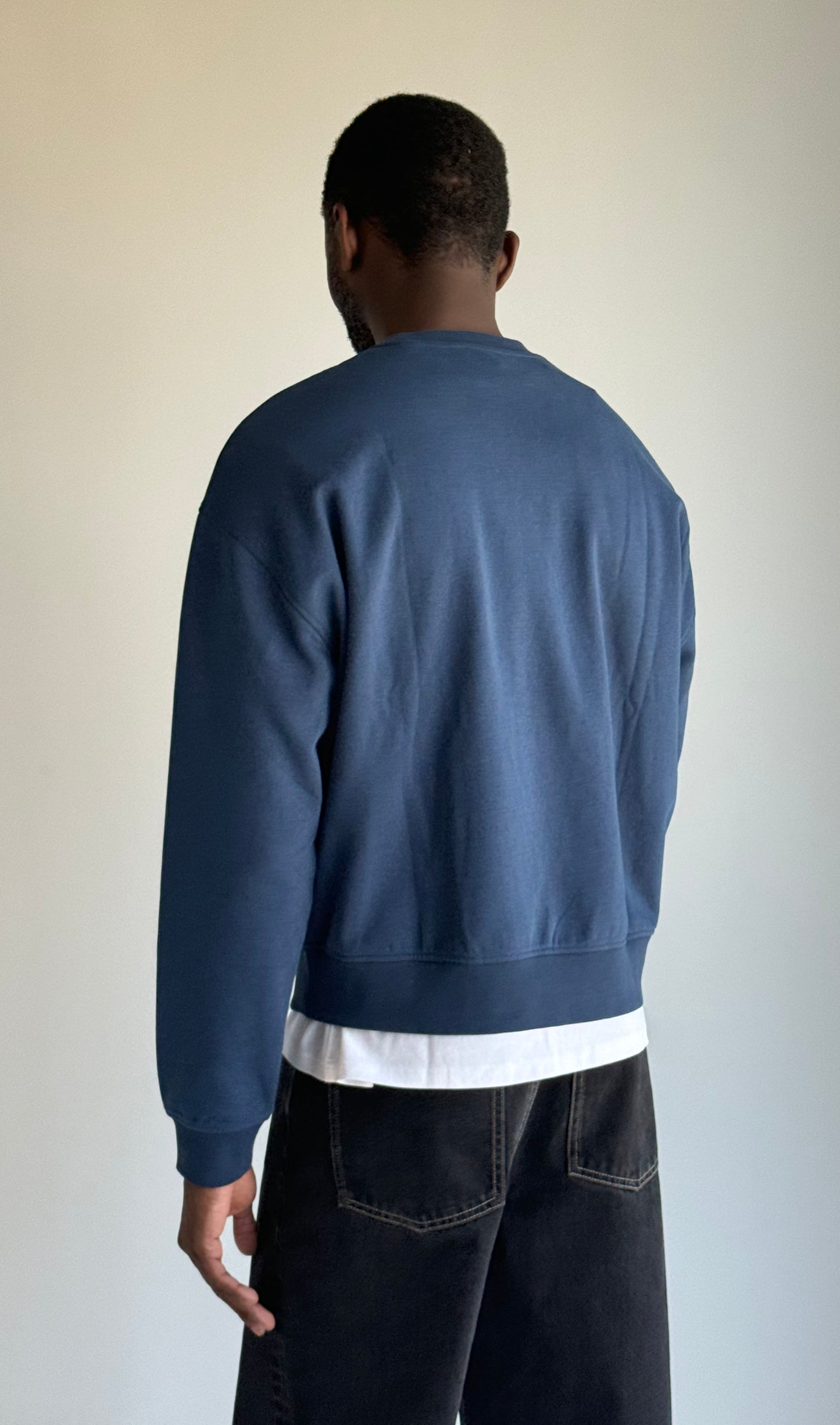 Crew Neck Sweatshirt - Insignia Blue
