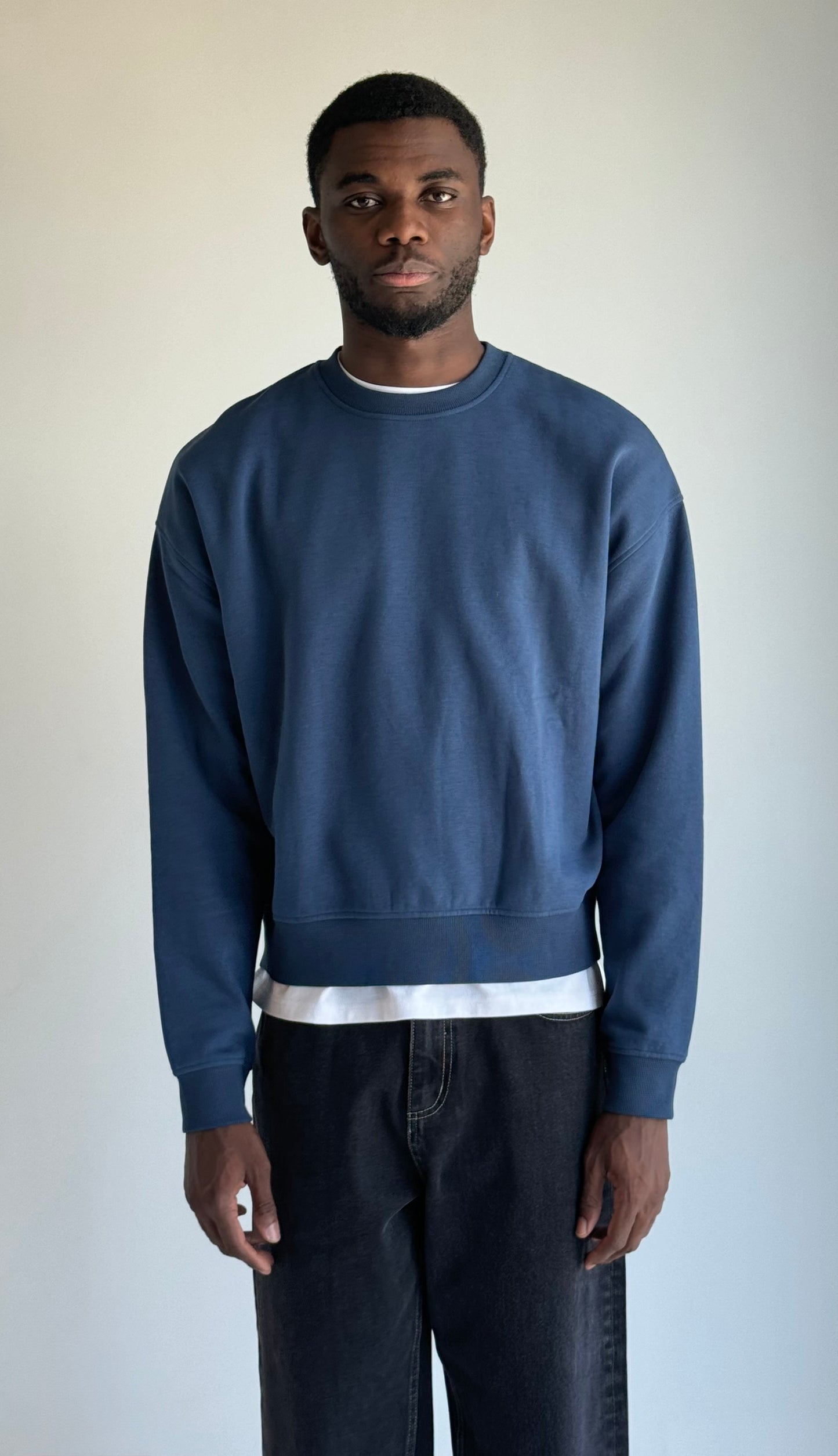 Crew Neck Sweatshirt - Insignia Blue