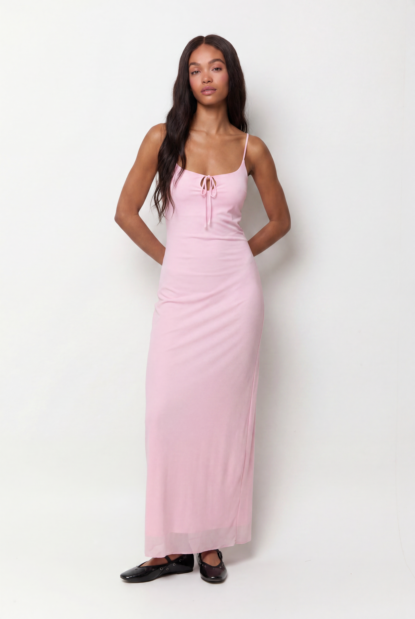 Vestido largo tirantes