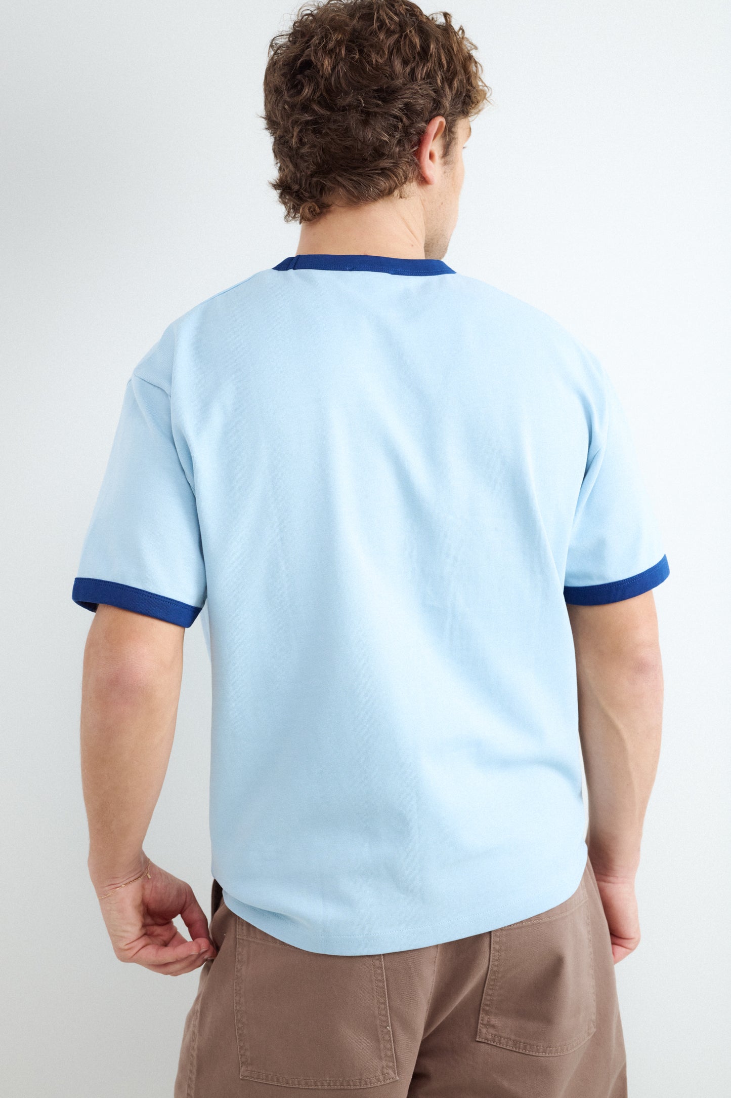 Contrast Text T-shirt