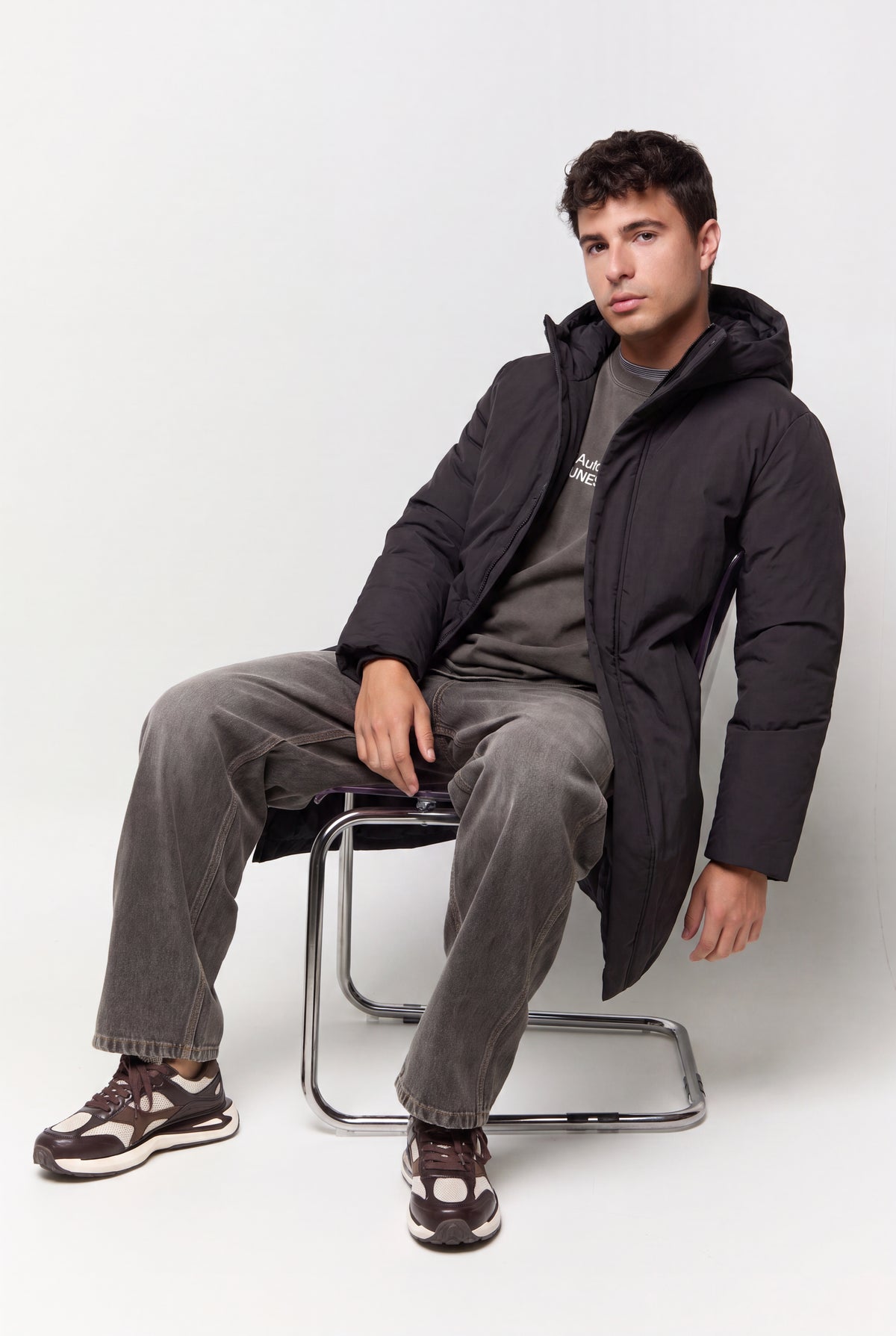 Parka puffer hoodie