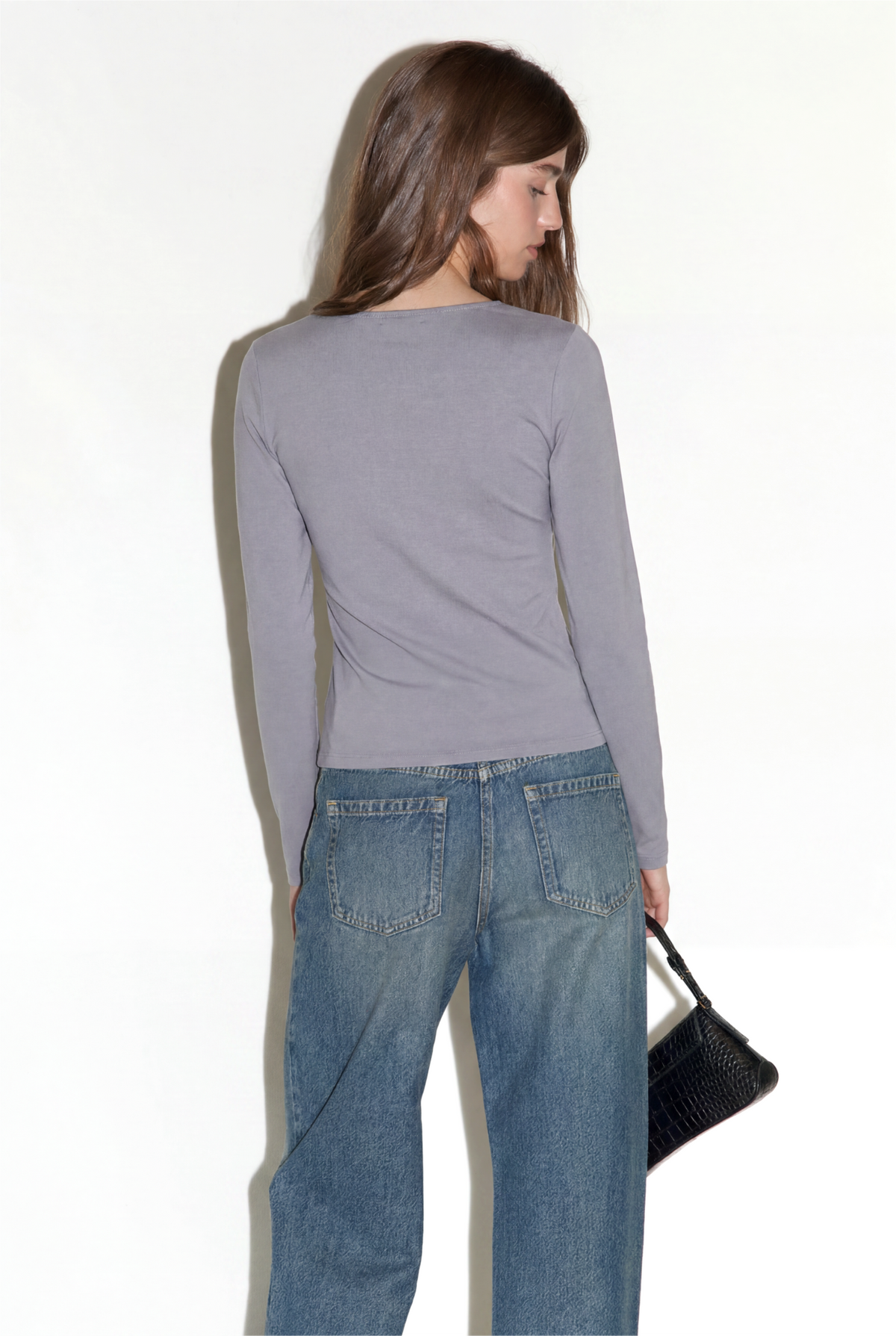 Square neck t-shirt