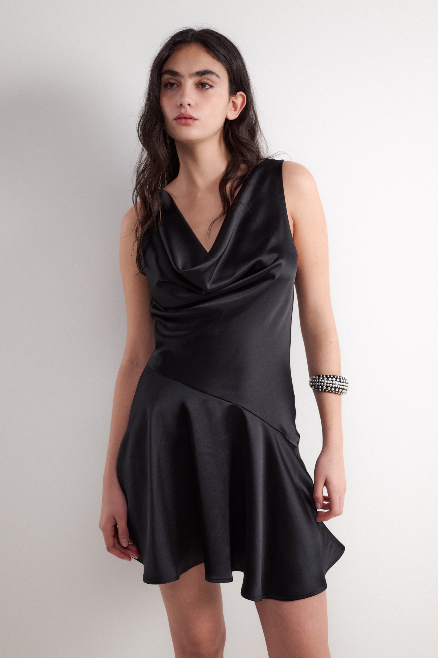 Draped dress