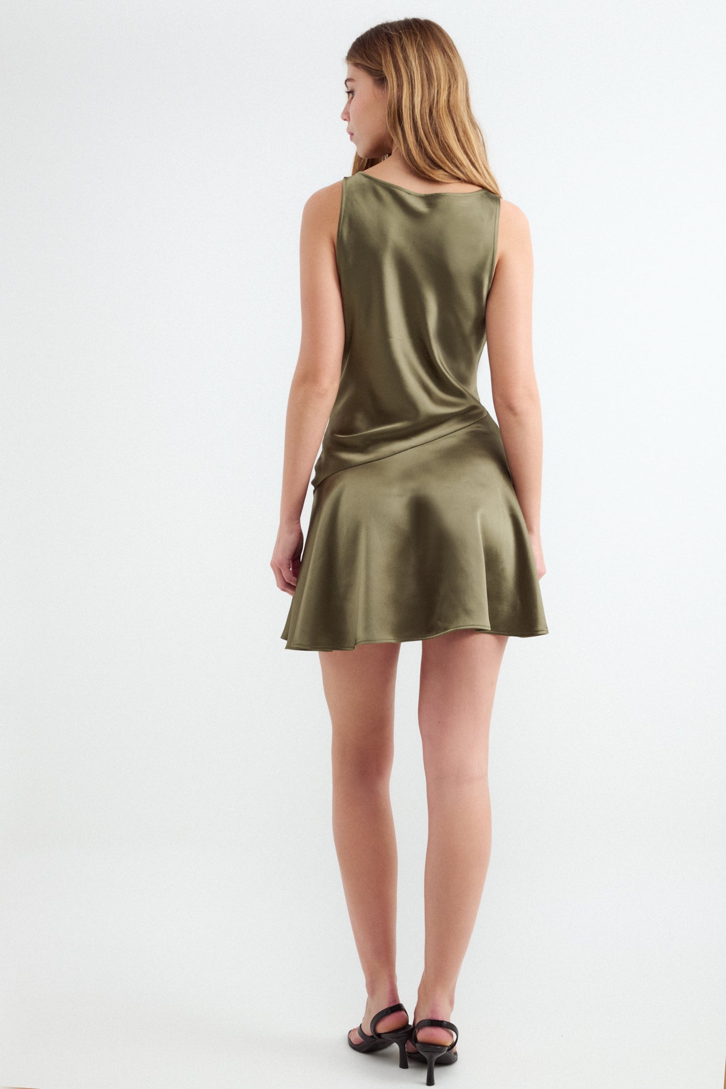 Draped dress