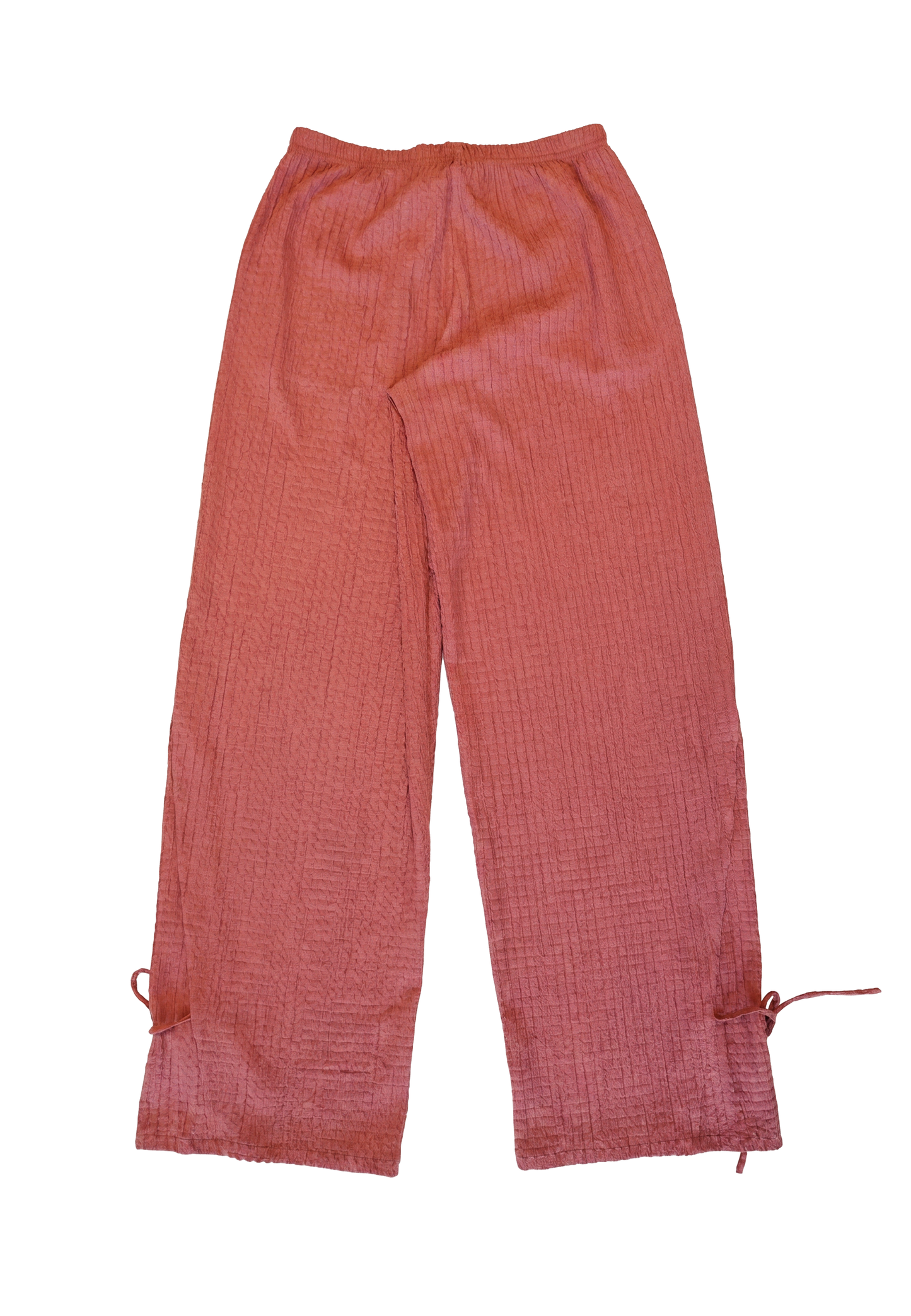Pantalón relaxed textura