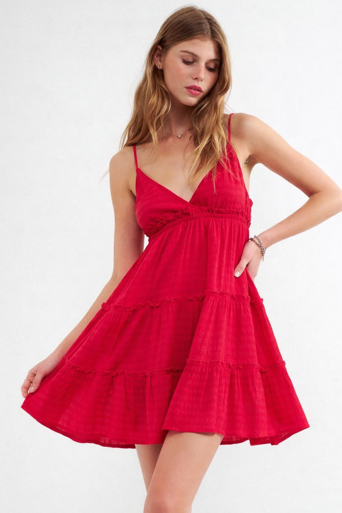 Flowy mini dress