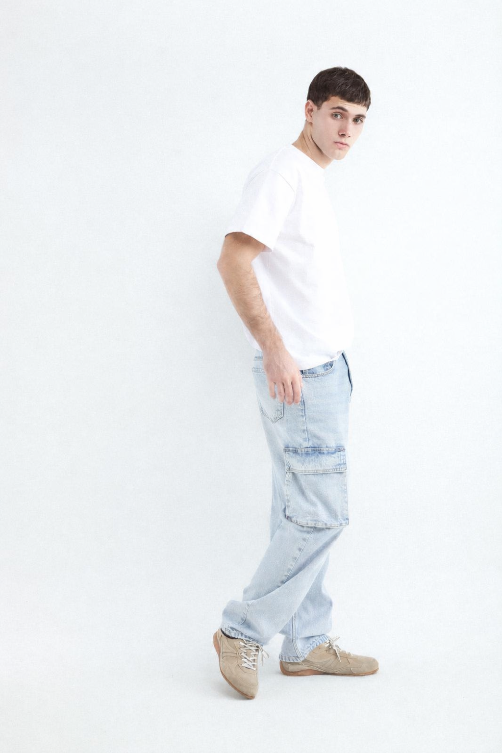 Pantalón Denim cargo