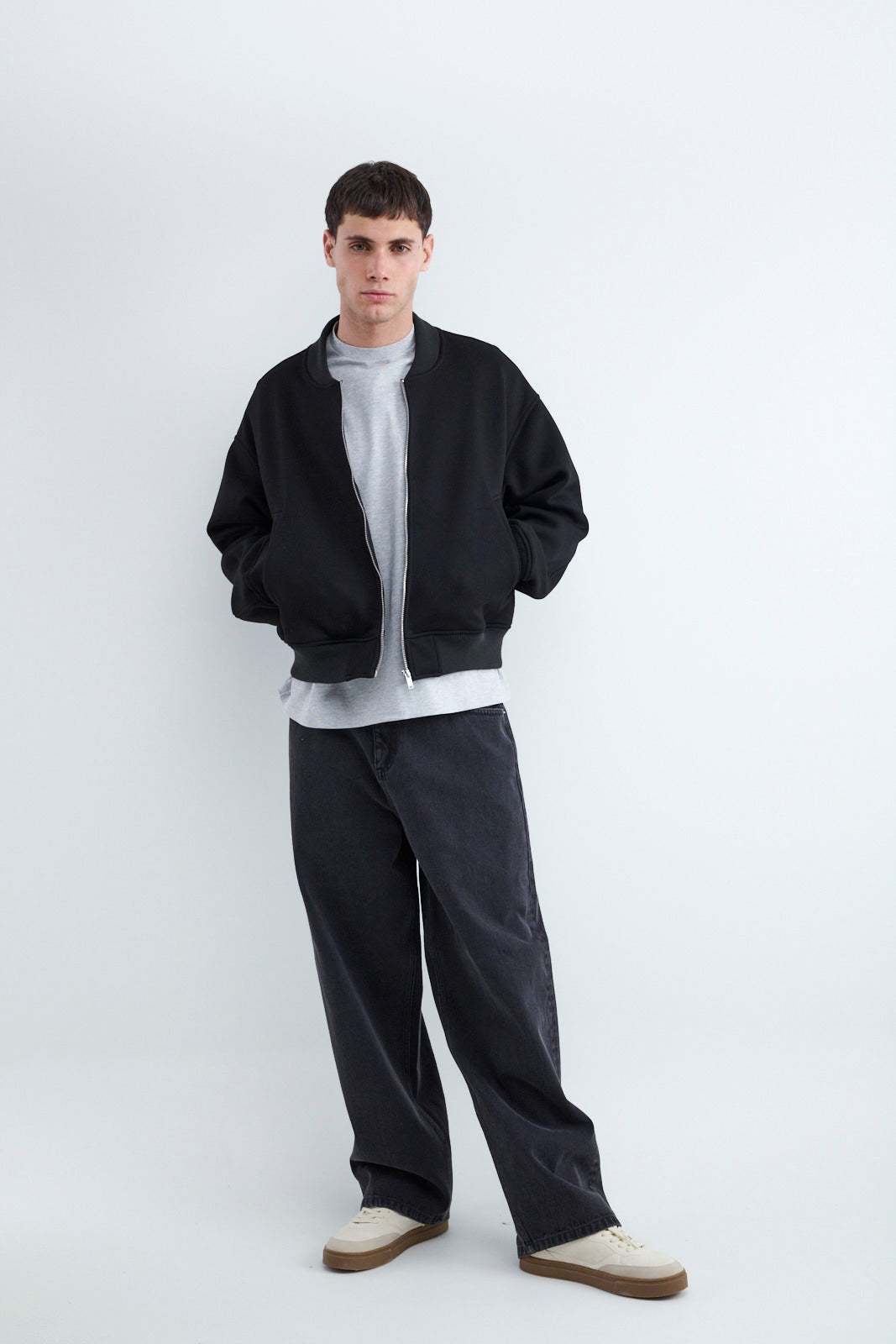 Neoprene Bomber Jacket