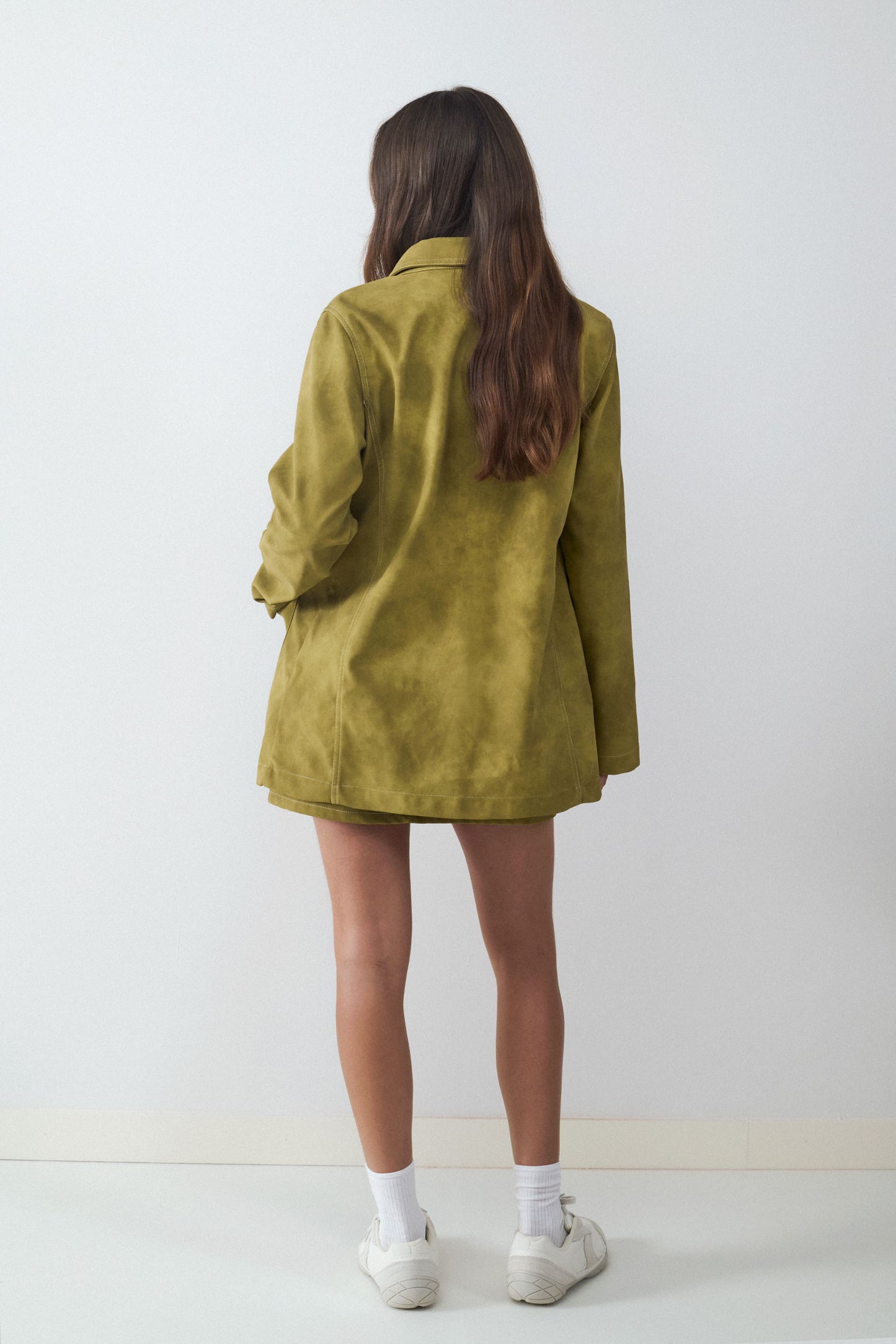 CHAQUETA EFECTO ANTE