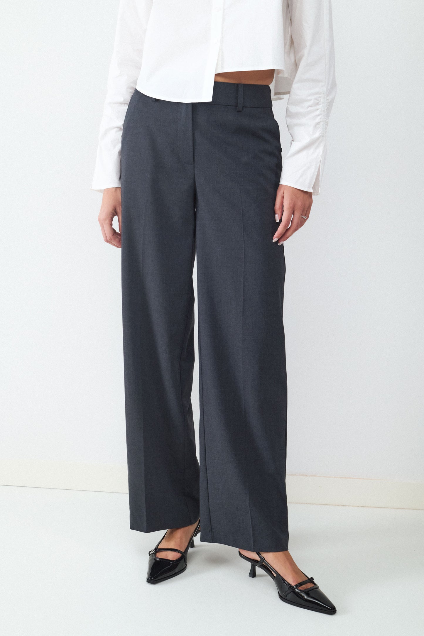WIDE LEG TROUSERS