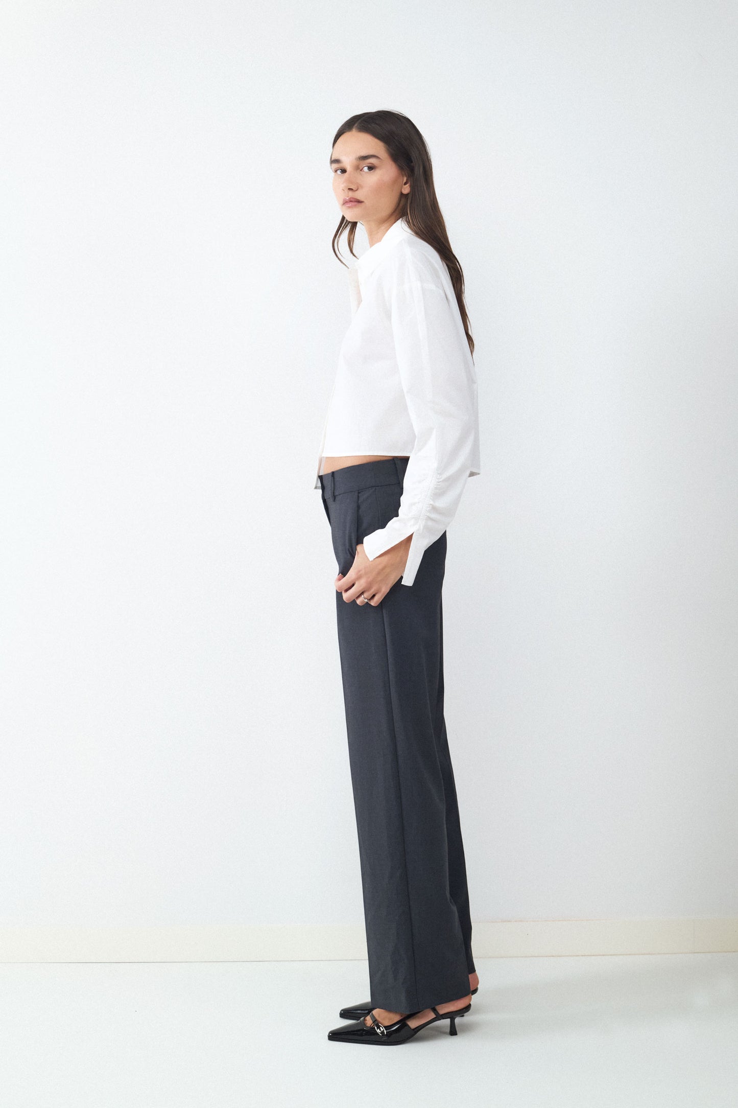 WIDE LEG TROUSERS
