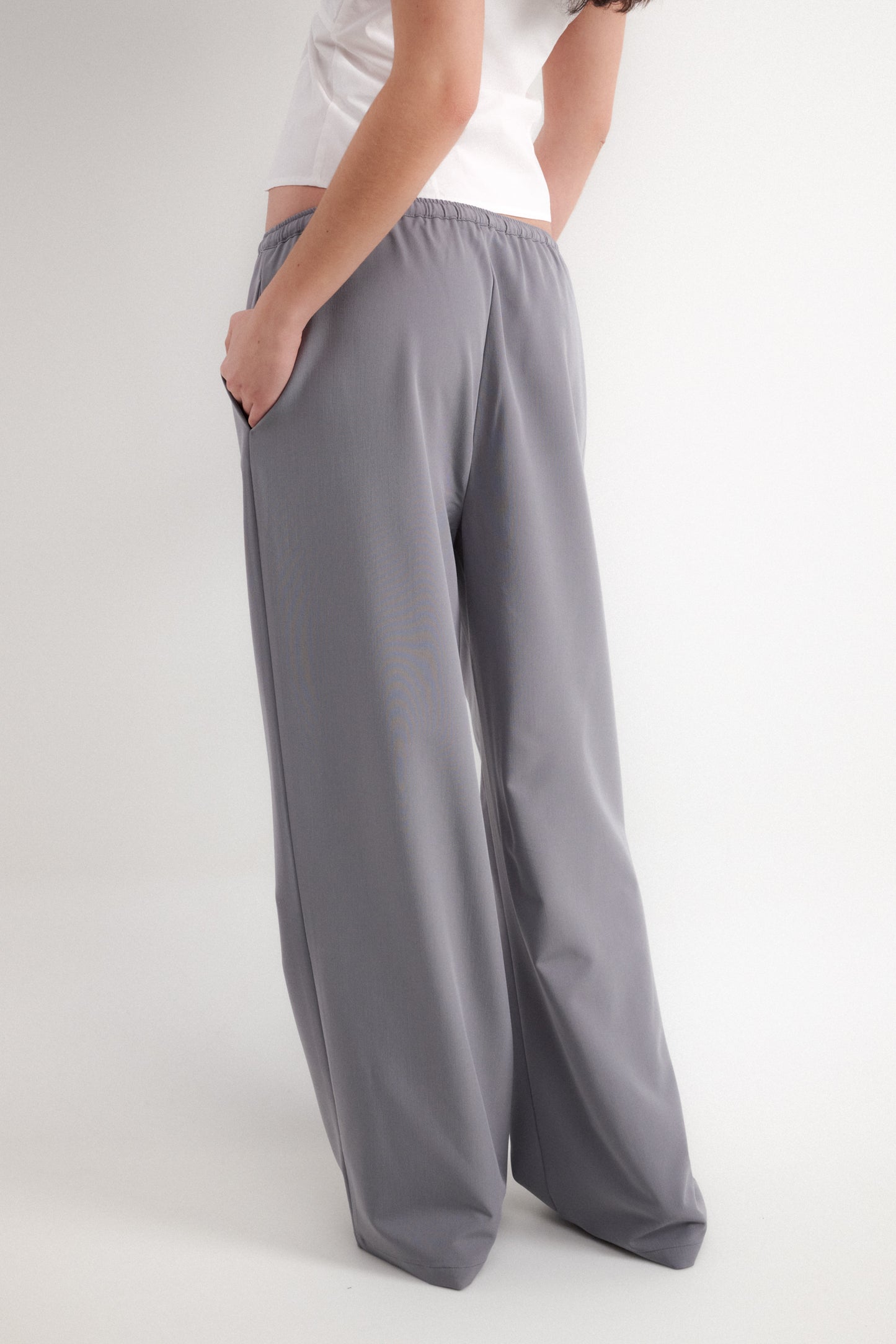 Wide-leg Jogger Pants