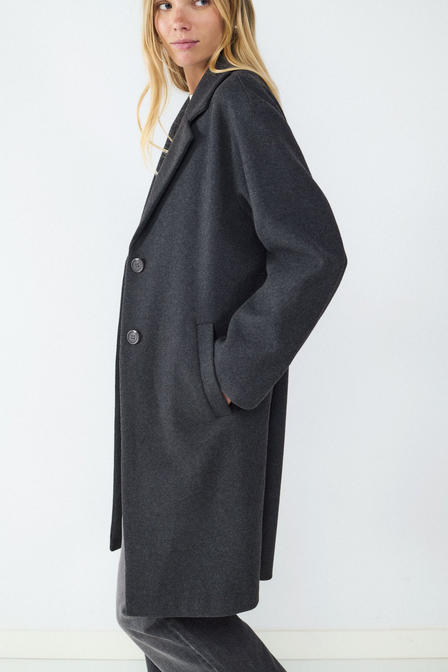 Basic long coat