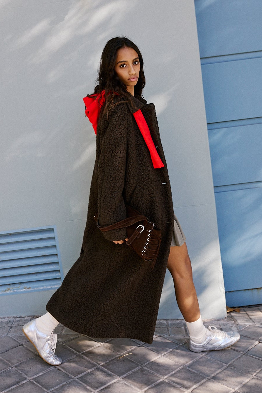 Abrigo efecto borrego