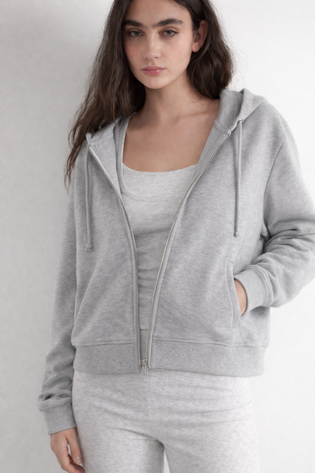 BAL OVERSIZE SWEATSHIRT - Gray Melange