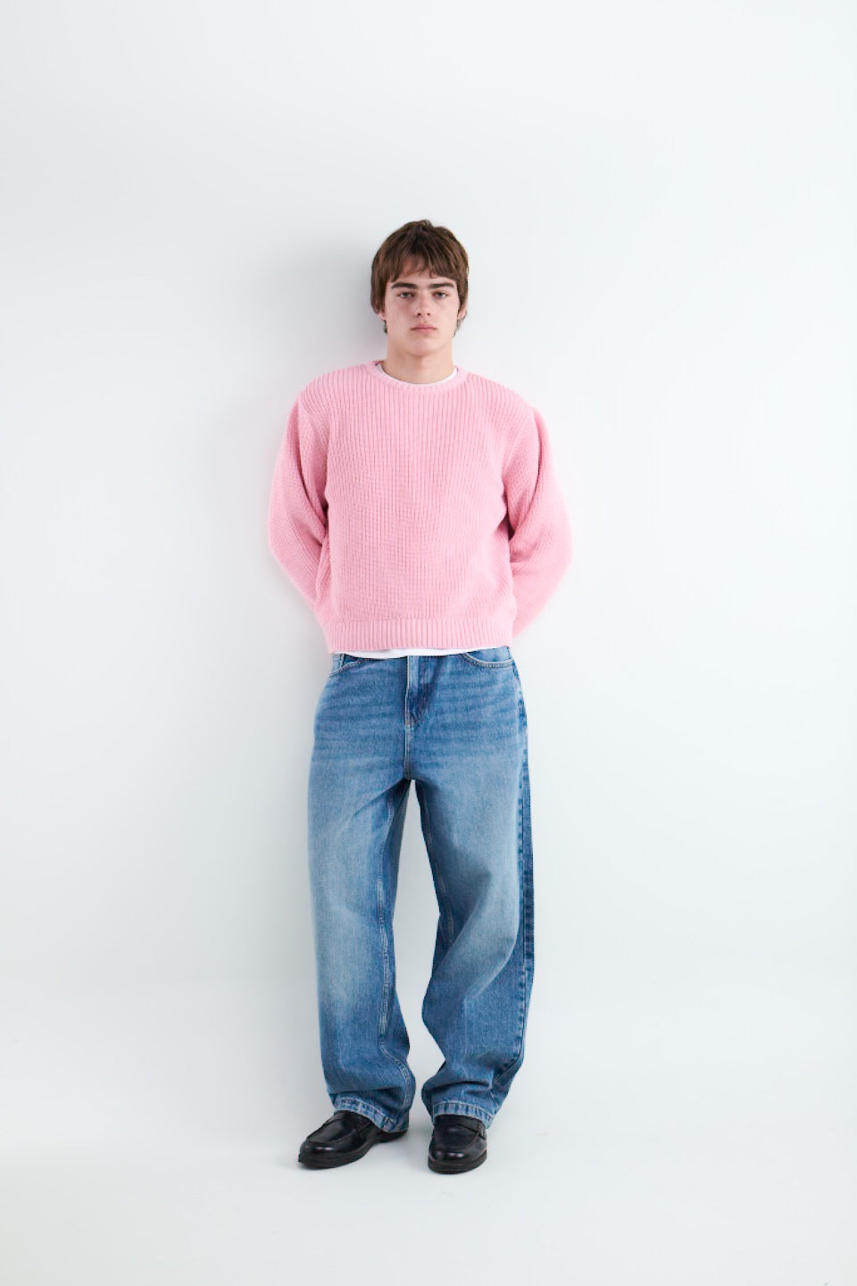 Jersey Cuello Redondo Sólido