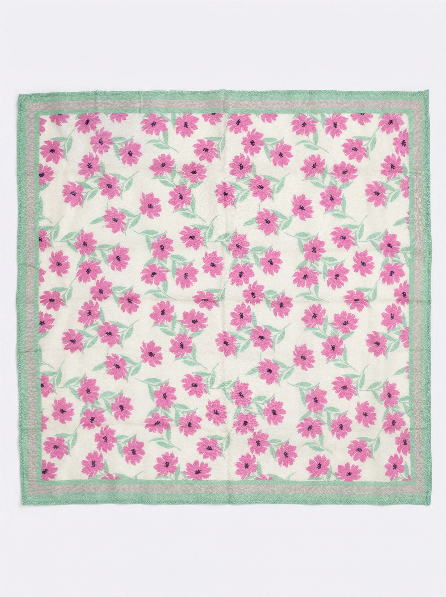 SATIN FLORAL SCARF
