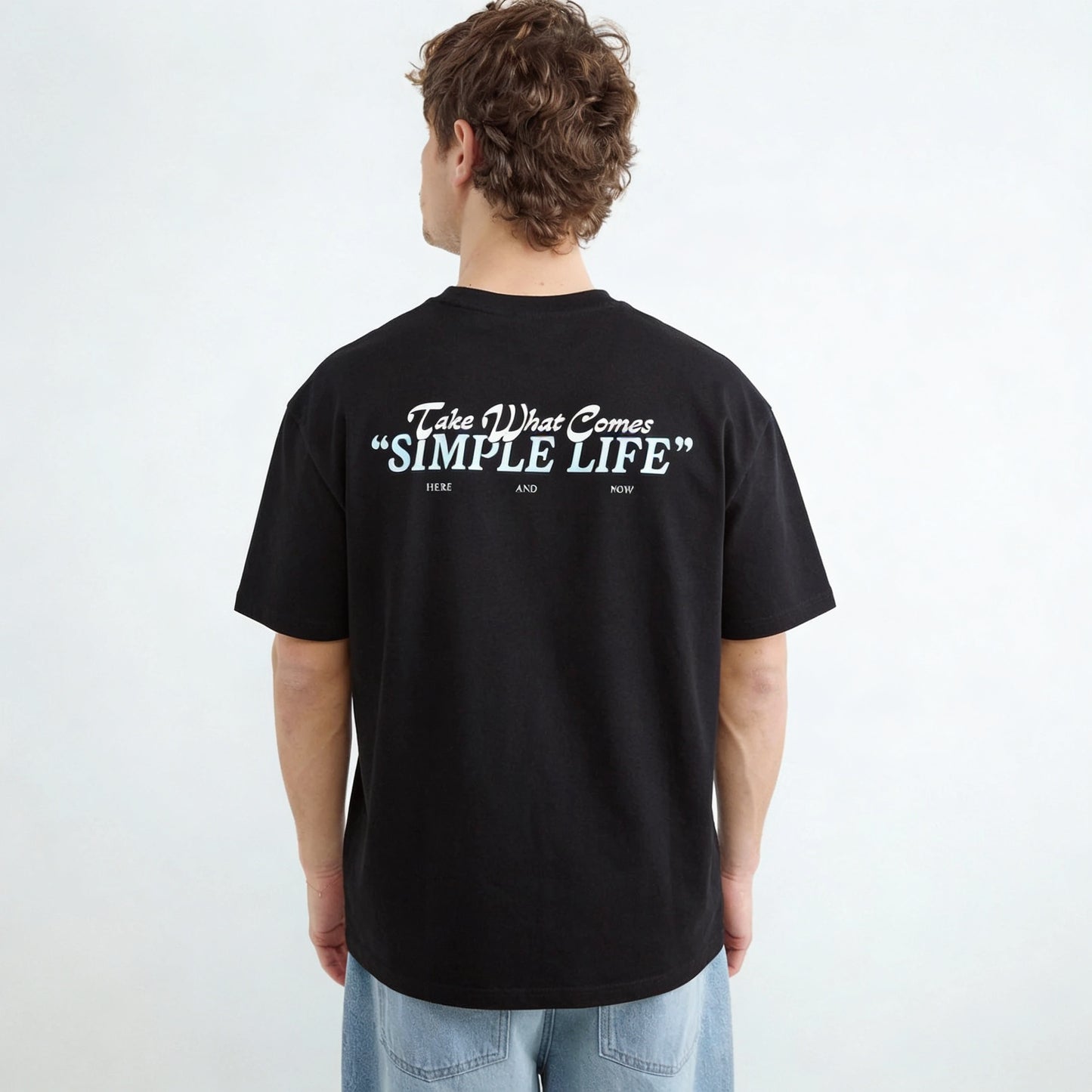Camiseta Relaxed Texto