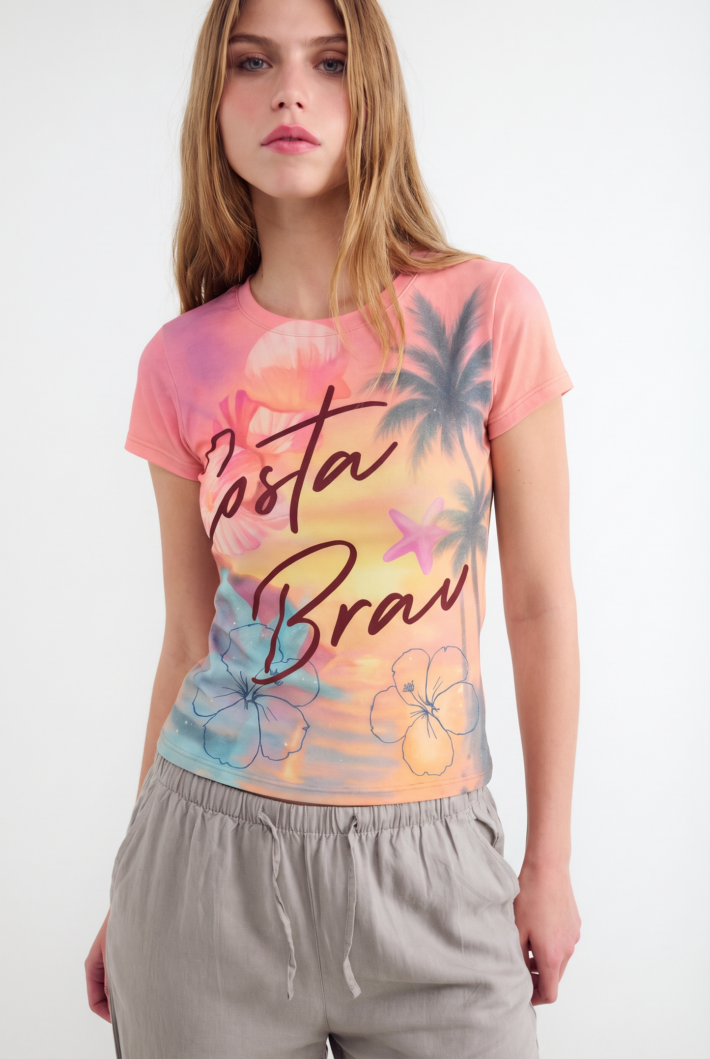 CAMISETA SLIM GRÁFICO