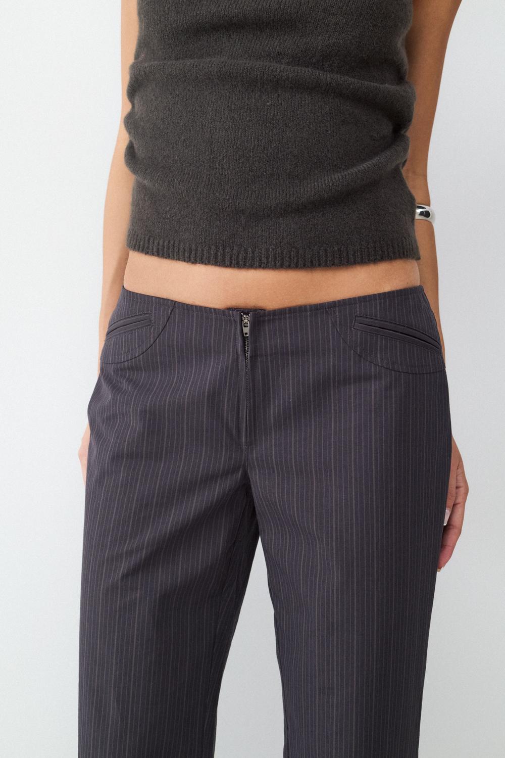 PANTALÓN RECTO CREMALLERA TRAJE