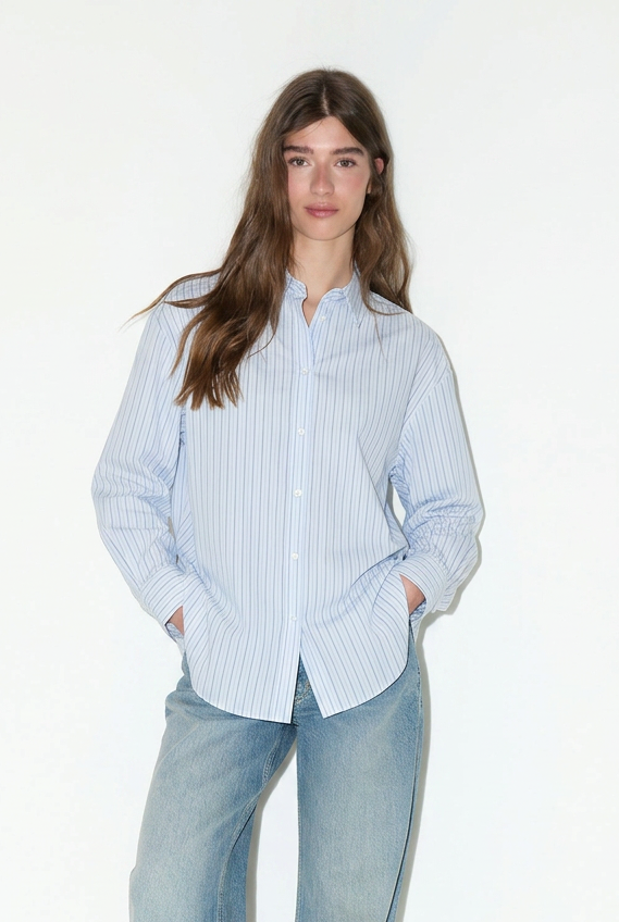 Camisa básica popelín