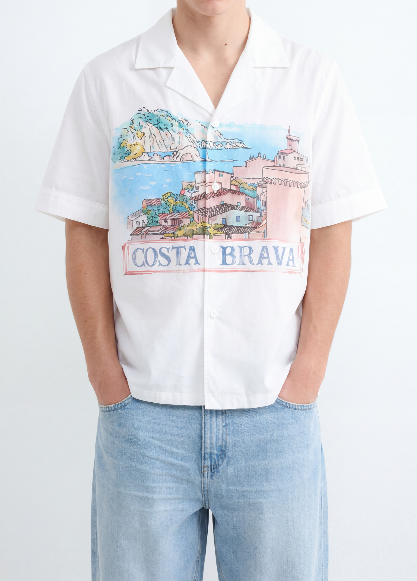 Camisa manga corta print