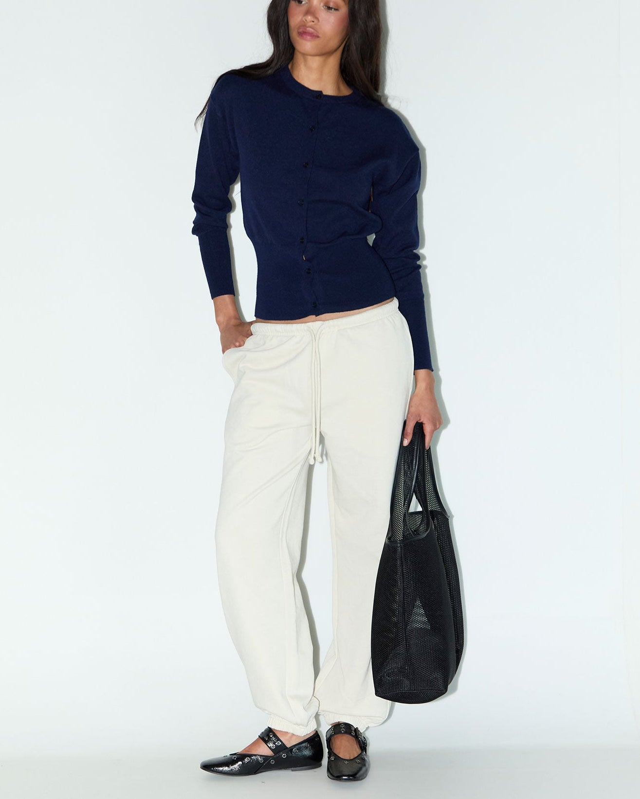 MESH SHOPPER BAG