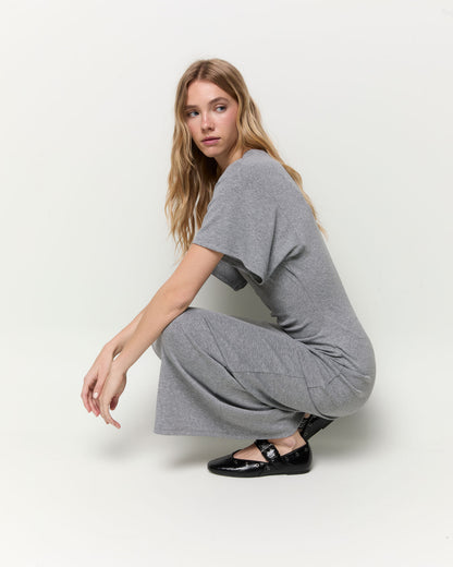 Draped maxi dress