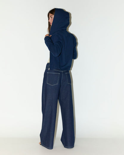 Zip-up sweatshirt