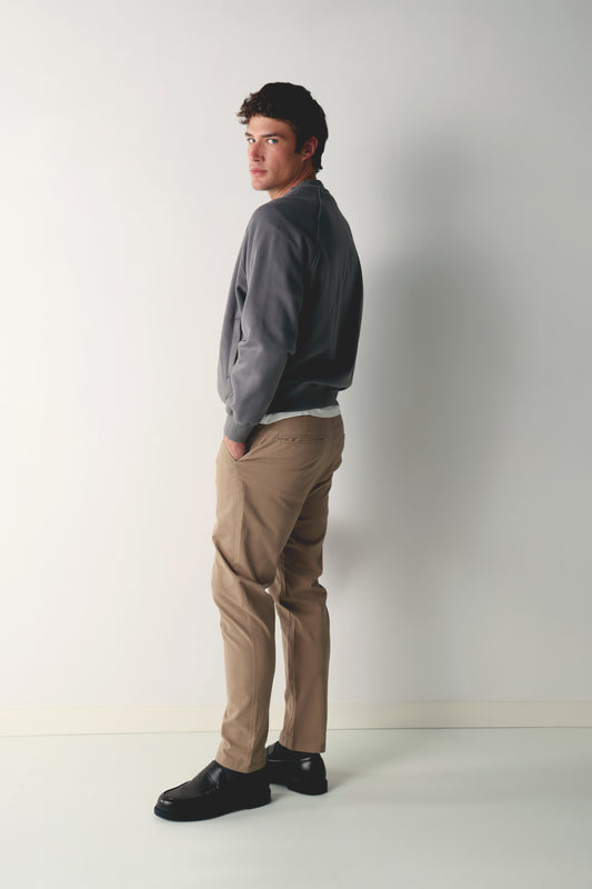 Slim Chino Pants - Classic Twill Beige
