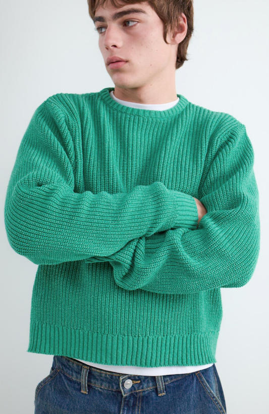 Jersey Cuello Redondo Sólido