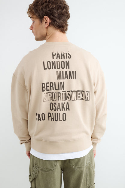 Sudadera Crewneck Print