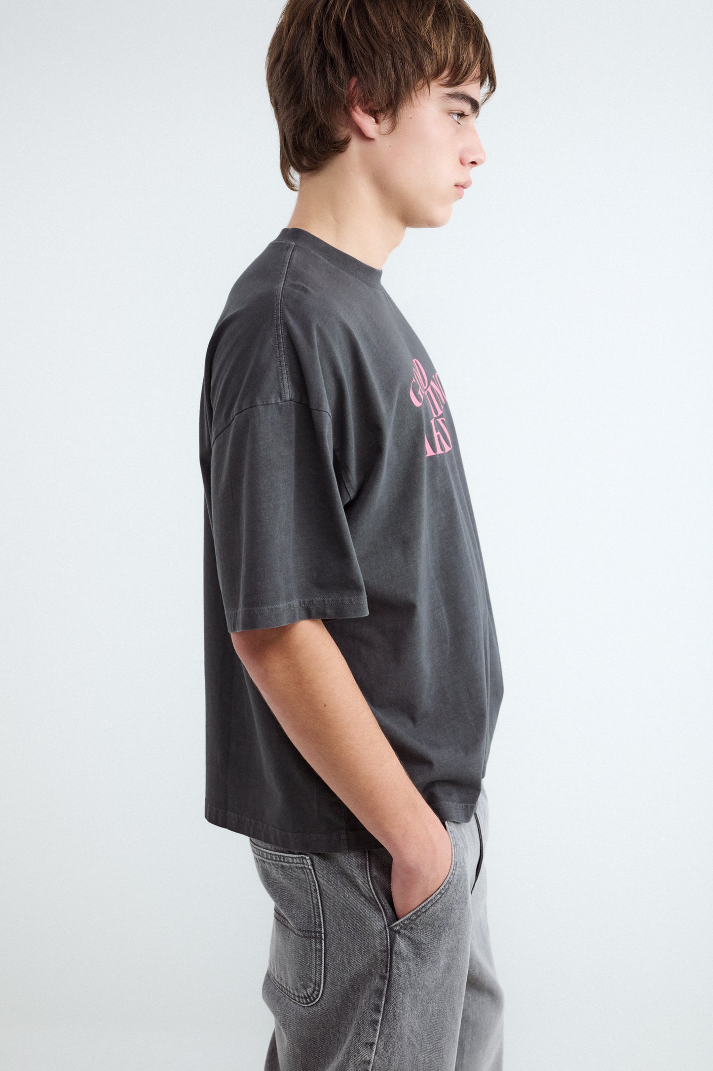 BAL TSHIRT GOOD THINGS BOXY SS - Gray