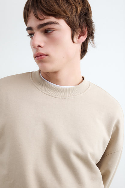 Sudadera cuello redondo