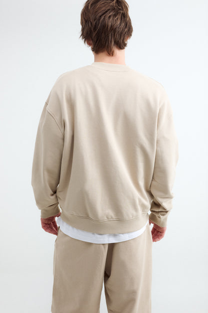 Sudadera cuello redondo