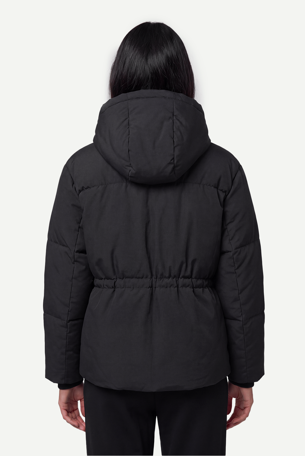 Hooded puffer jacket