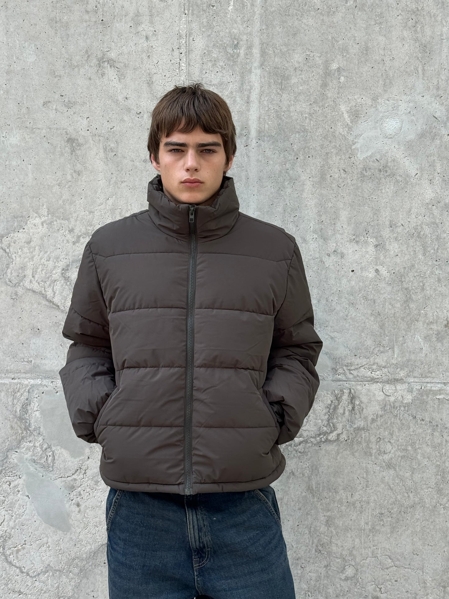 Quilted Jacket - Turkish Coffee