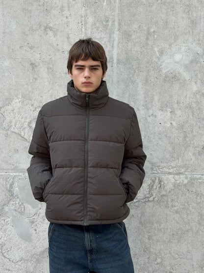 Quilted Jacket - Turkish Coffee