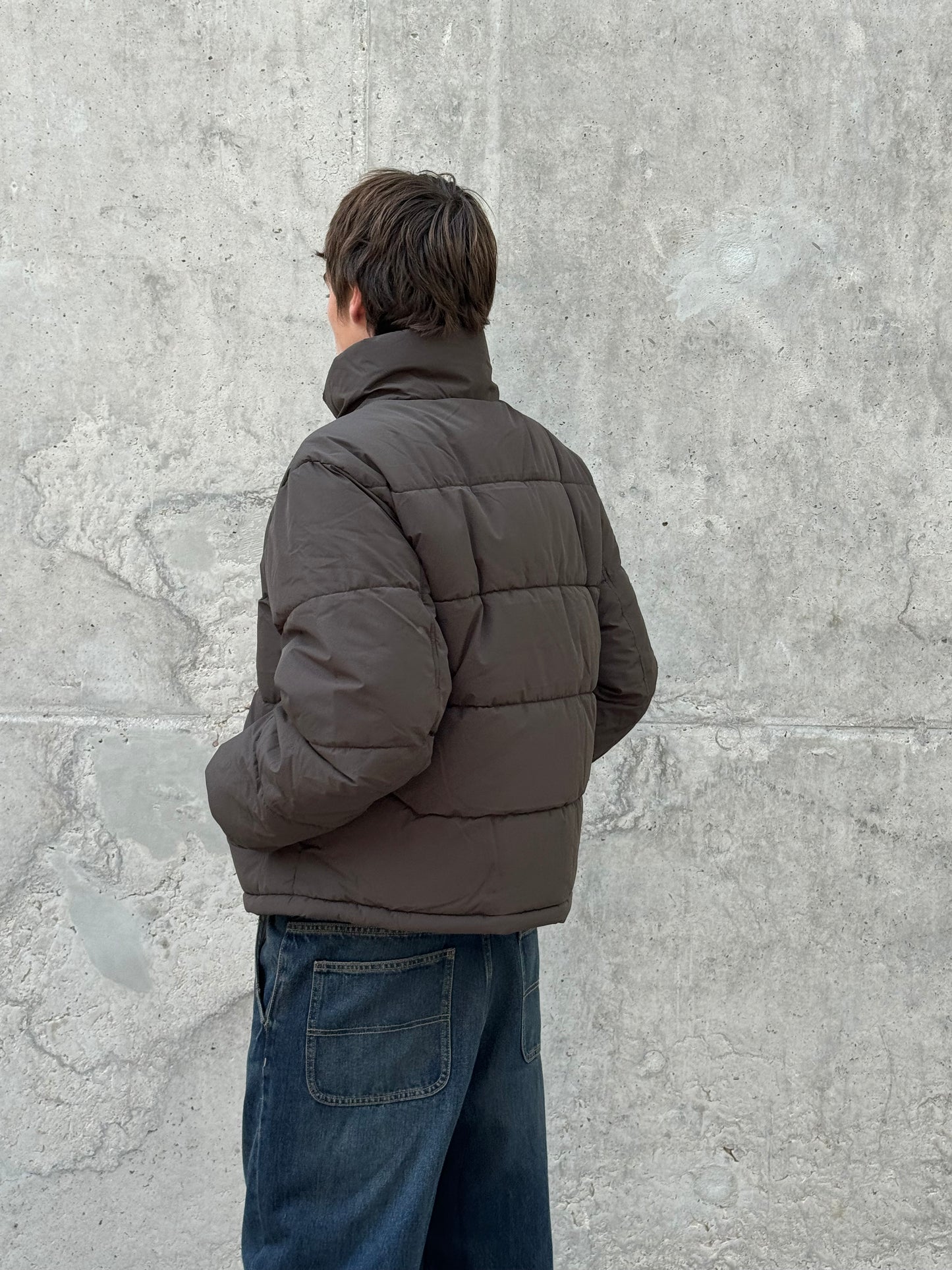 Quilted Jacket - Turkish Coffee