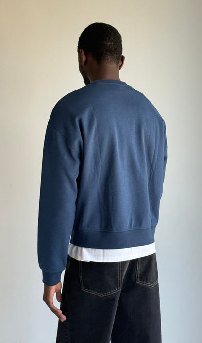 Crew Neck Sweatshirt - Insignia Blue