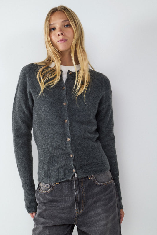 Cárdigan punto botones